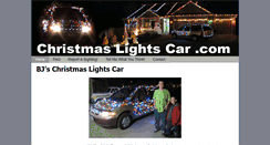 Desktop Screenshot of christmaslightscar.com