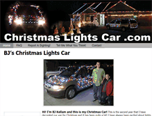 Tablet Screenshot of christmaslightscar.com